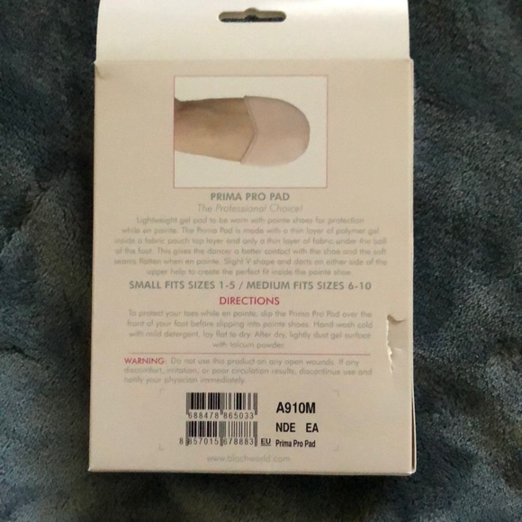 Grishko 2007 pointe shoes and toe pads - Picture 5 of 6